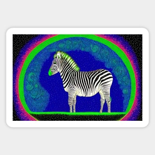 Zebra Fun Sticker